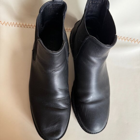 Patina Leather Chelsea Boots - Picture 7 of 7